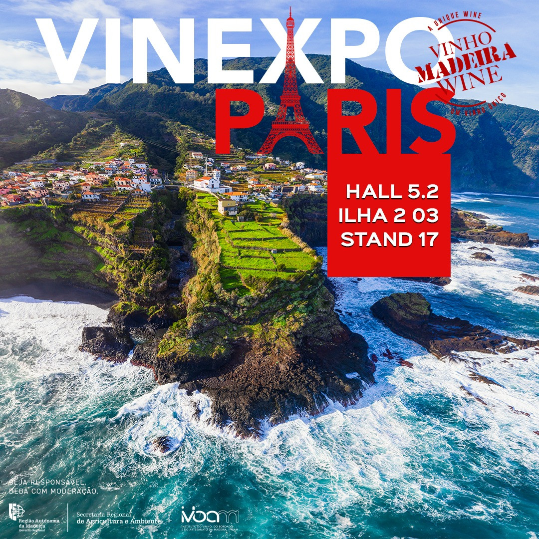 Vinho Madeira presente na Vinexpo Paris 2024