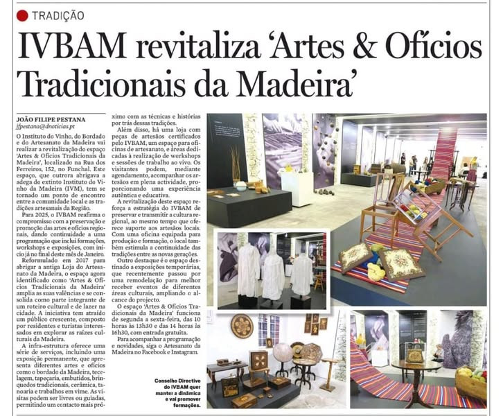 IVBAM revitaliza "Artes & Ofícios Tradicionais da Madeira"