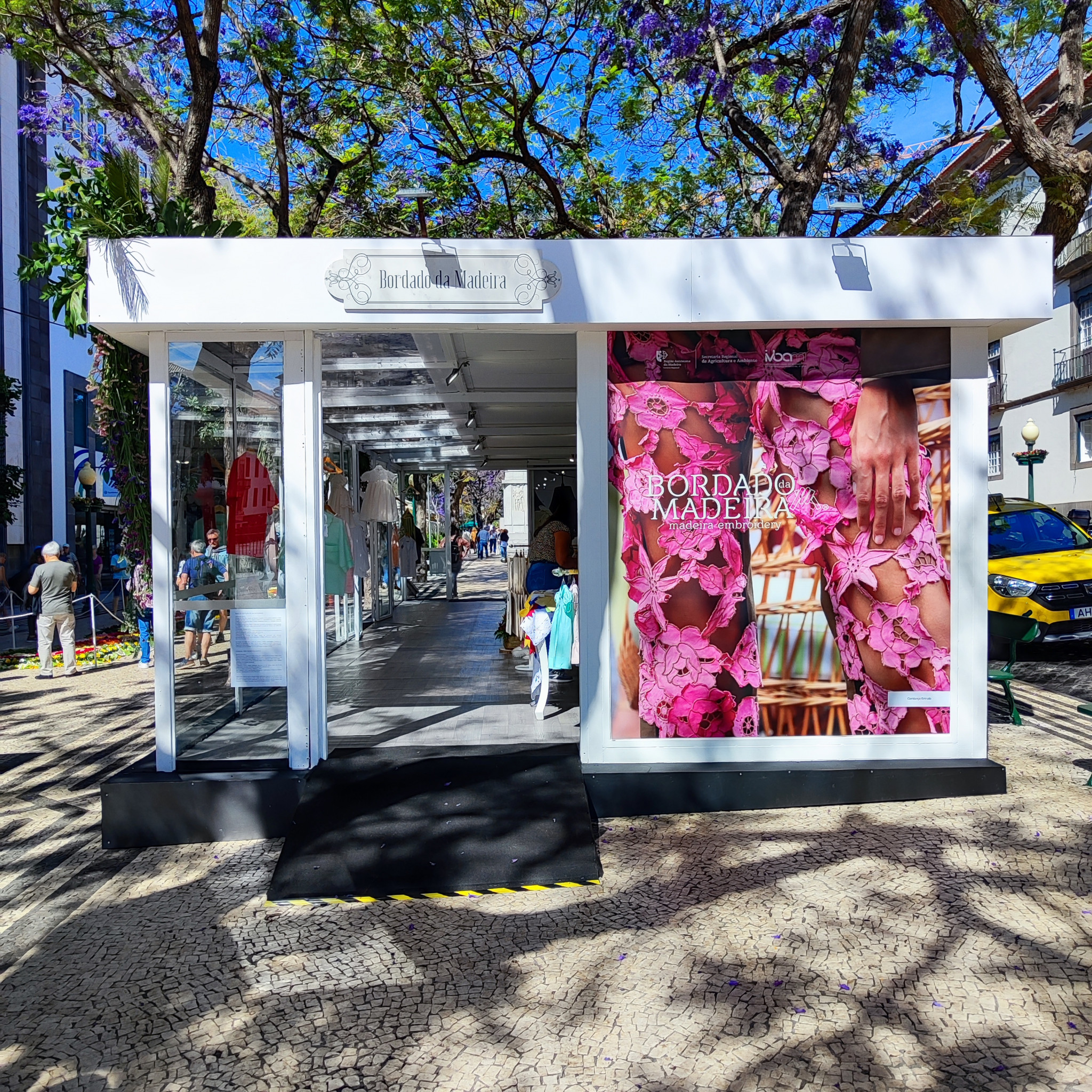 Pavilhão do Bordado e do Artesanato da Madeira, na Festa da Flor