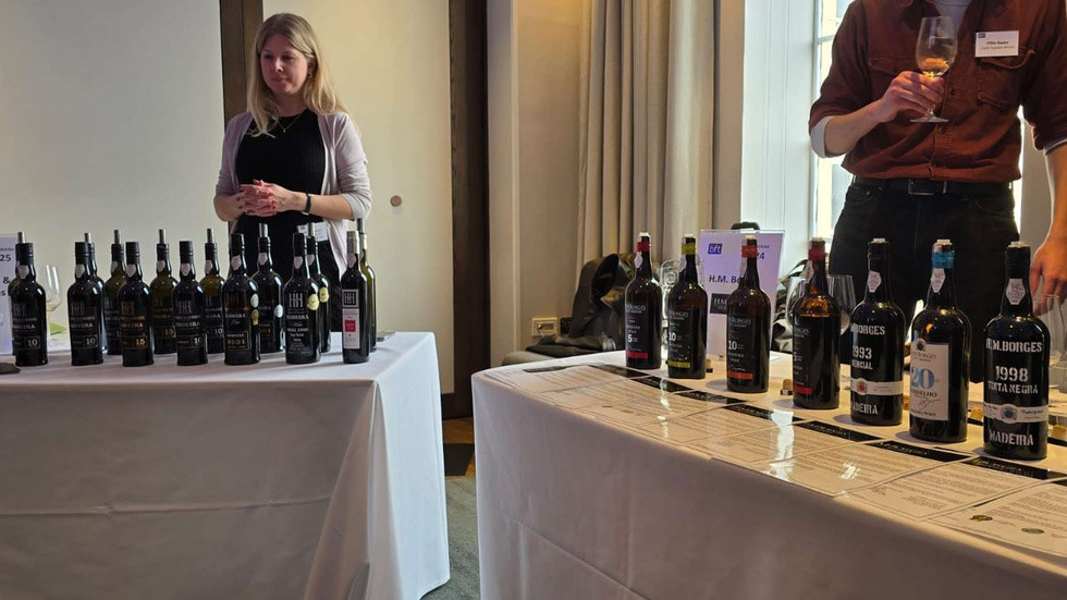 Vinho Madeira presente hoje no 'The Big Fortified Tasting' em Londres